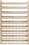 vidaXL - Wijnrek - 72,5x25x111,5 - cm - massief - grenenhout