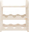 vidaXL - Wijnrek - met - bovenblad - 33x25x37 - cm - massief - grenenhout