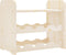 vidaXL - Wijnrek - met - bovenblad - 43x25x37 - cm - massief - grenenhout