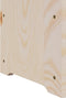 vidaXL - Wijnrek - met - bovenblad - 43x25x37 - cm - massief - grenenhout