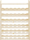 vidaXL - Wijnrek - met - bovenblad - 67,5x25x87 - cm - massief - grenenhout