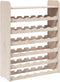 vidaXL - Wijnrek - met - bovenblad - 67,5x25x87 - cm - massief - grenenhout
