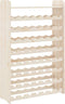 vidaXL - Wijnrek - met - bovenblad - 72,5x25x111,5 - cm - massief - grenenhout