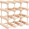 vidaXL - Wijnrek - voor - 12 - flessen - 36x23x36 - cm - massief - grenenhout