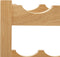 vidaXL - Wijnrek - voor - 12 - flessen - 47x21x36 - cm - massief - eikenhout