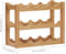 vidaXL - Wijnrek - voor - 12 - flessen - 47x21x36 - cm - massief - eikenhout