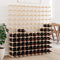 vidaXL - Wijnrek - voor - 120 - flessen - 112,5x23x123,5cm - massief - grenenhout