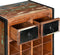 vidaXL - Wijnrek - voor - 16 - flessen - massief - gerecycled - hout