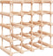 vidaXL - Wijnrek - voor - 20 - flessen - 46,5x23x46,5 - cm - massief - grenenhout