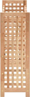 vidaXL - Wijnrek - voor - 25 - flessen - 63x25x73 - cm - massief - walnotenhout
