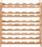 vidaXL - Wijnrek - voor - 25 - flessen - 63x25x73 - cm - massief - walnotenhout