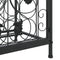 vidaXL - Wijnrek - voor - 41 - flessen - 45x36x120 - cm - smeedijzer - zwart