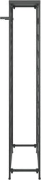 vidaXL - Wijnrek - voor - 45 - flessen - 54x18x100 - cm - smeedijzer - zwart