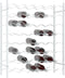 vidaXL - Wijnrek - voor - 48 - flessen - metaal - wit