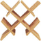 vidaXL - Wijnrek - voor - 5 - flessen - 41x15x25 - cm - bamboe
