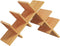 vidaXL - Wijnrek - voor - 5 - flessen - 41x15x25 - cm - bamboe