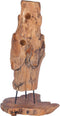 vidaXL - Wijnrek - voor - 8 - flessen - 40x30x80 - cm - massief - teakhout