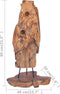 vidaXL - Wijnrek - voor - 8 - flessen - 40x30x80 - cm - massief - teakhout