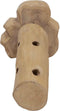 vidaXL - Wijnrek - voor - 8 - flessen - 40x30x80 - cm - massief - teakhout