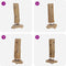 vidaXL - Wijnrek - voor - 8 - flessen - 40x30x80 - cm - massief - teakhout