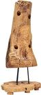 vidaXL - Wijnrek - voor - 8 - flessen - 40x30x80 - cm - massief - teakhout
