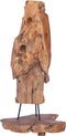 vidaXL - Wijnrek - voor - 8 - flessen - 40x30x80 - cm - massief - teakhout