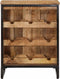 vidaXL - Wijnrek - voor - 9 - flessen - 55x33x70 - cm - massief - mangohout