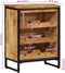 vidaXL - Wijnrek - voor - 9 - flessen - 55x33x70 - cm - massief - mangohout