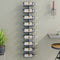 vidaXL - Wijnrek - voor - 9 - flessen - wandmontage - ijzer - wit