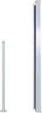 vidaXL - Wind-/zonnescherm - uittrekbaar - 160x300 - cm - blauw