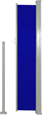 vidaXL - Wind-/zonnescherm - uittrekbaar - 160x300 - cm - blauw