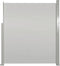 vidaXL - Wind-/zonnescherm - uittrekbaar - 160x300 - cm - crèmekleurig