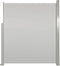 vidaXL - Wind-/zonnescherm - uittrekbaar - 160x300 - cm - crèmekleurig