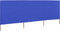 vidaXL - Windscherm - 3-panelen - 400x120 - cm - stof - azuurblauw