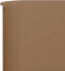 vidaXL - Windscherm - 3-panelen - 400x160 - cm - stof - taupe