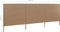 vidaXL - Windscherm - 3-panelen - 400x160 - cm - stof - taupe