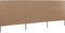vidaXL - Windscherm - 3-panelen - 400x160 - cm - stof - taupe