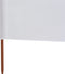 vidaXL - Windscherm - 3-panelen - 400x160 - cm - stof - zandwit