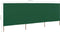 vidaXL - Windscherm - 3-panelen - 400x80 - cm - stof - groen