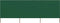 vidaXL - Windscherm - 3-panelen - 400x80 - cm - stof - groen