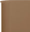 vidaXL - Windscherm - 3-panelen - 400x80 - cm - stof - taupe