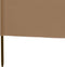 vidaXL - Windscherm - 3-panelen - 400x80 - cm - stof - taupe
