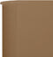 vidaXL - Windscherm - 5-panelen - 600x120 - cm - stof - taupe