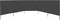 vidaXL - Windscherm - 5-panelen - 600x160 - cm - stof - antraciet