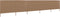 vidaXL - Windscherm - 5-panelen - 600x160 - cm - stof - taupe