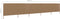 vidaXL - Windscherm - 5-panelen - 600x160 - cm - stof - taupe