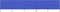 vidaXL - Windscherm - 5-panelen - 600x80 - cm - stof - azuurblauw