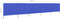 vidaXL - Windscherm - 5-panelen - 600x80 - cm - stof - azuurblauw