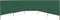 vidaXL - Windscherm - 5-panelen - 600x80 - cm - stof - groen