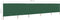 vidaXL - Windscherm - 5-panelen - 600x80 - cm - stof - groen